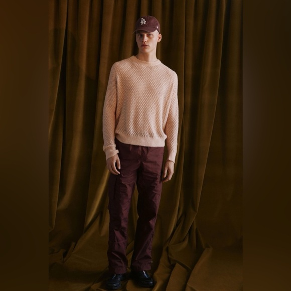 Standard Cloth Sheer Crew Neck Sweater - Picture 2 of 7